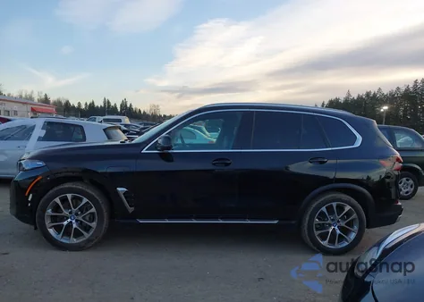 2025 BMW X5 Phev xDrive50E z USA, uszkodzony, nr VIN 5UX43EU05S9Y00242